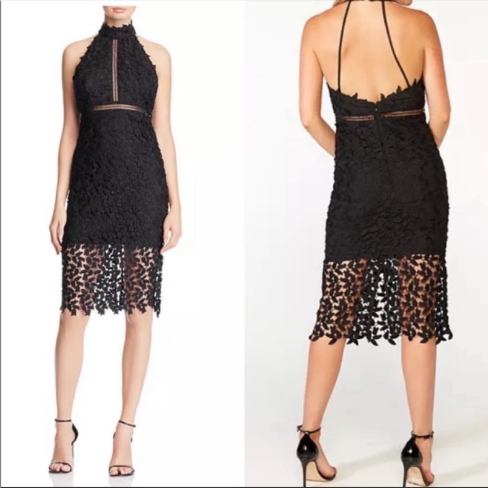 Bardot Black tie XS dress